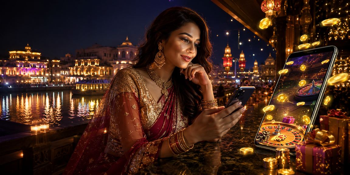 সোনারগাঁওয়ে মোবাইলে ক্যাসিনো গেম খেলছেন একজন বাংলাদেশি নারী