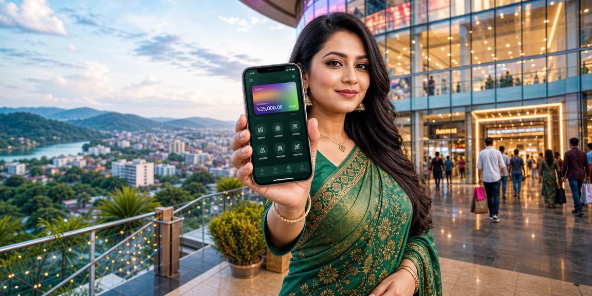 A user in Sylhet using a casino app on their mobile